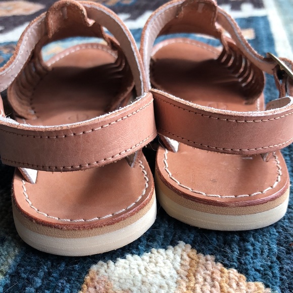 Hasel Authentic Leather Huarache Style Sandals - Picture 5 of 6